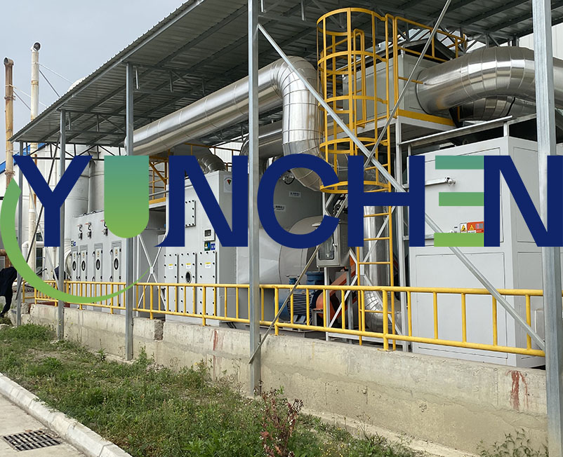 4W风量沸石转轮+催化燃烧装置