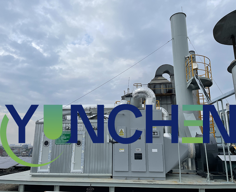 3W风量沸石转轮+催化燃烧装置